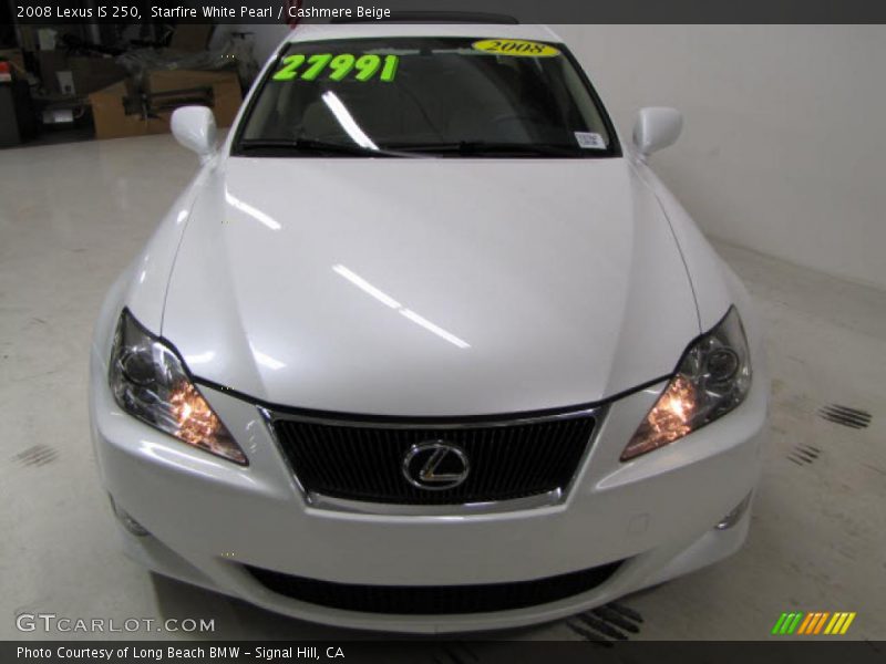 Starfire White Pearl / Cashmere Beige 2008 Lexus IS 250