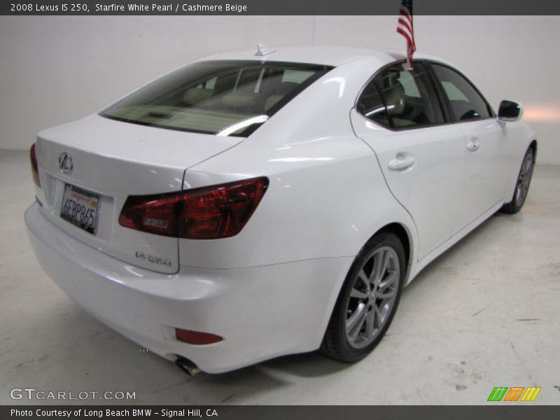 Starfire White Pearl / Cashmere Beige 2008 Lexus IS 250