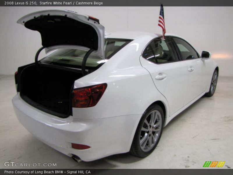 Starfire White Pearl / Cashmere Beige 2008 Lexus IS 250