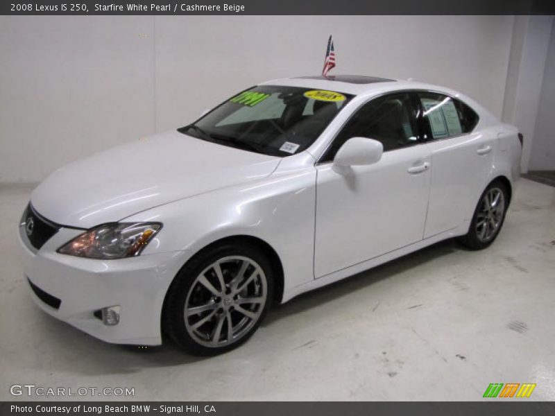 Starfire White Pearl / Cashmere Beige 2008 Lexus IS 250