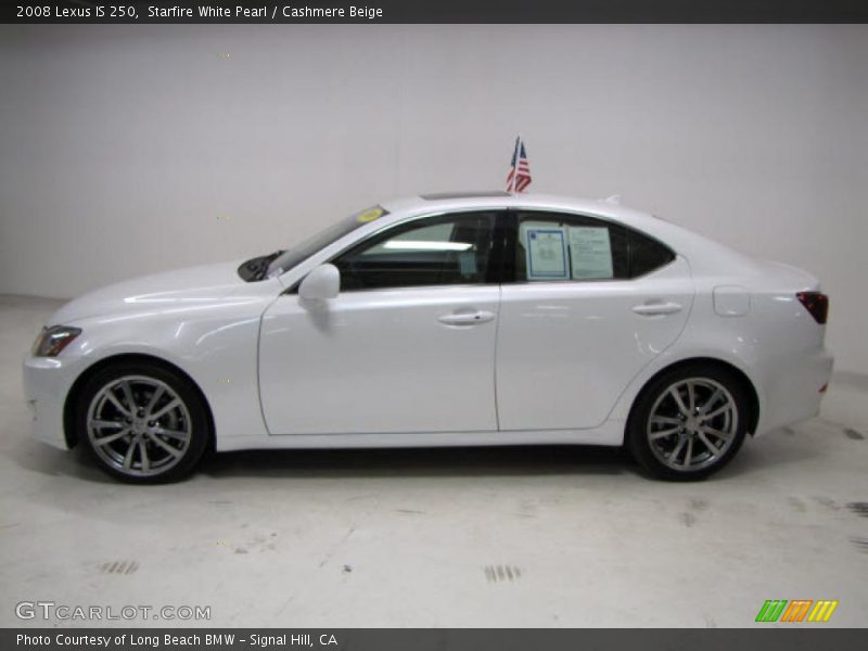 Starfire White Pearl / Cashmere Beige 2008 Lexus IS 250