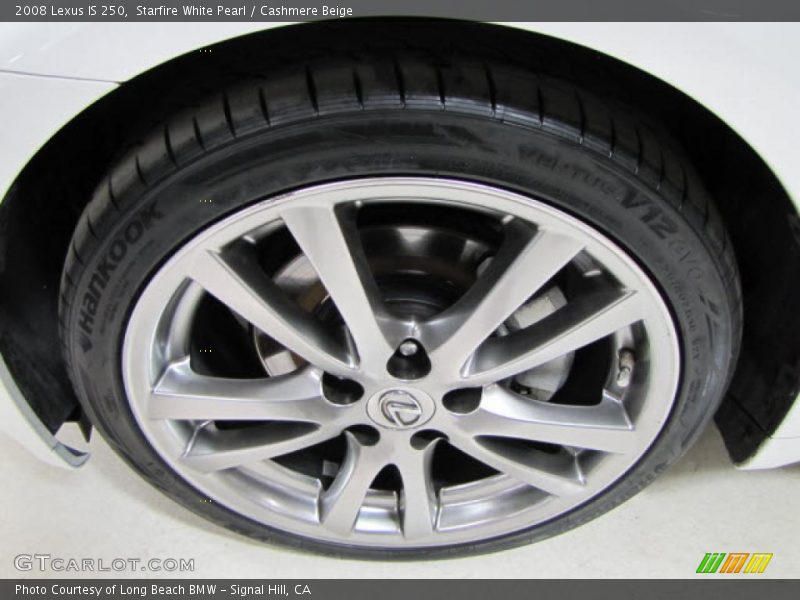 Starfire White Pearl / Cashmere Beige 2008 Lexus IS 250