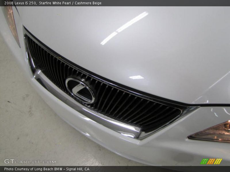 Starfire White Pearl / Cashmere Beige 2008 Lexus IS 250