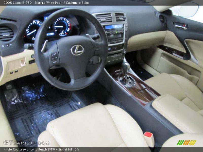 Starfire White Pearl / Cashmere Beige 2008 Lexus IS 250