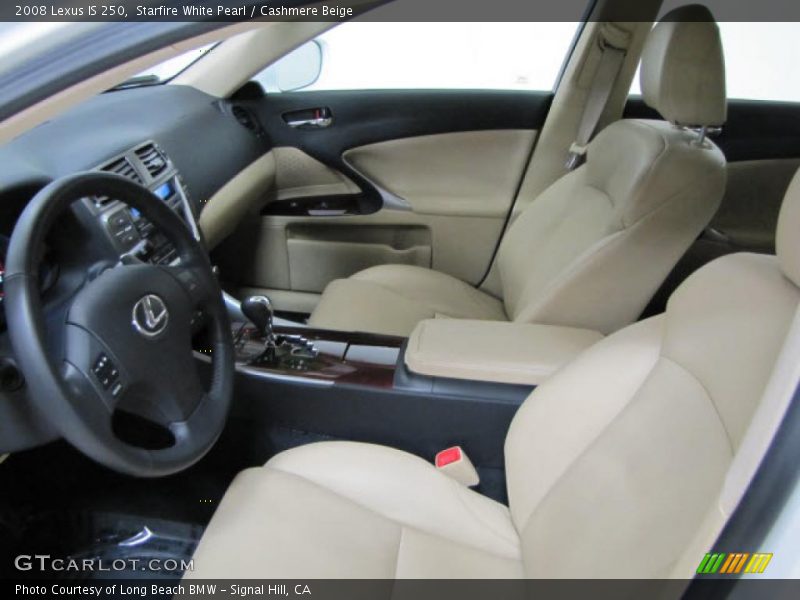 Starfire White Pearl / Cashmere Beige 2008 Lexus IS 250