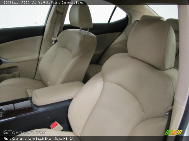 Starfire White Pearl / Cashmere Beige 2008 Lexus IS 250