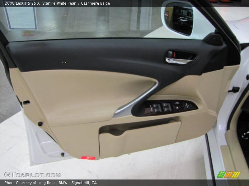 Starfire White Pearl / Cashmere Beige 2008 Lexus IS 250