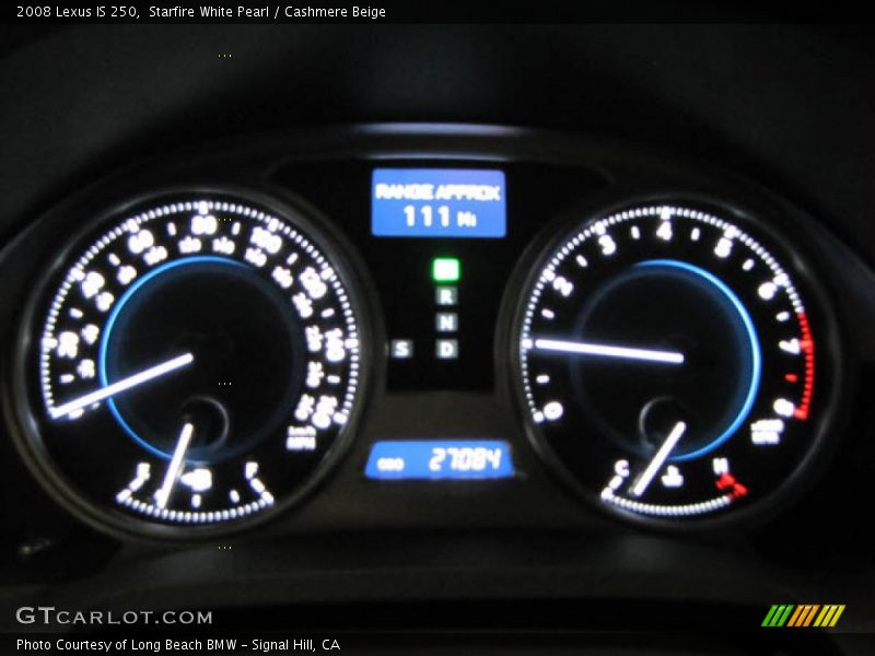 Starfire White Pearl / Cashmere Beige 2008 Lexus IS 250