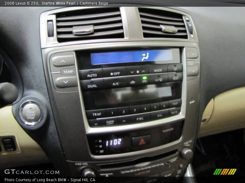 Starfire White Pearl / Cashmere Beige 2008 Lexus IS 250