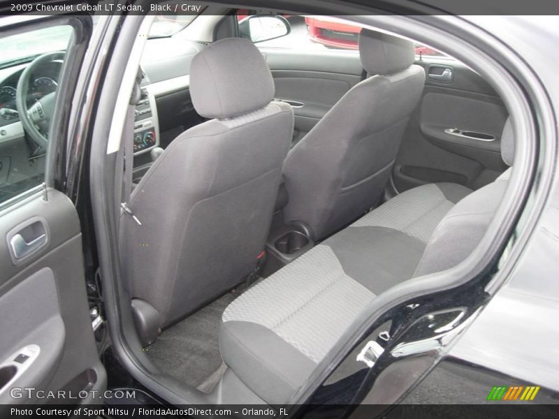 Black / Gray 2009 Chevrolet Cobalt LT Sedan