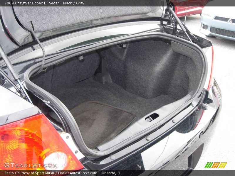 Black / Gray 2009 Chevrolet Cobalt LT Sedan