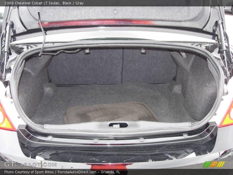 Black / Gray 2009 Chevrolet Cobalt LT Sedan