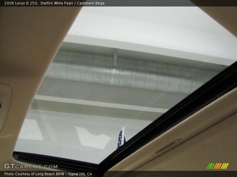 Starfire White Pearl / Cashmere Beige 2008 Lexus IS 250