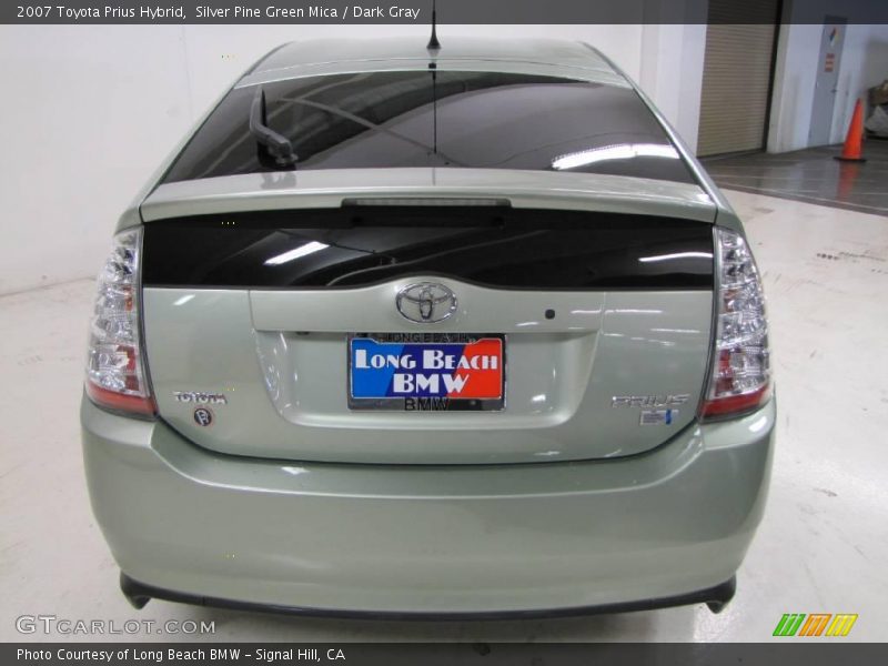 Silver Pine Green Mica / Dark Gray 2007 Toyota Prius Hybrid