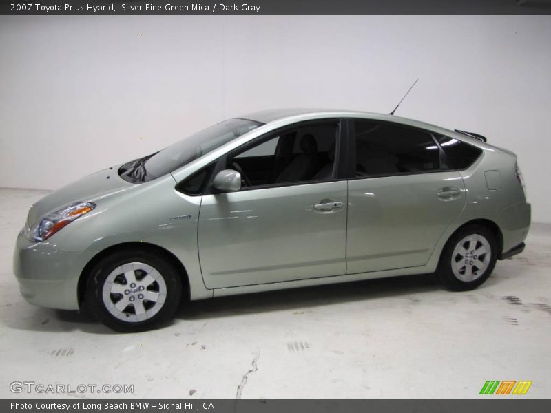 Silver Pine Green Mica / Dark Gray 2007 Toyota Prius Hybrid