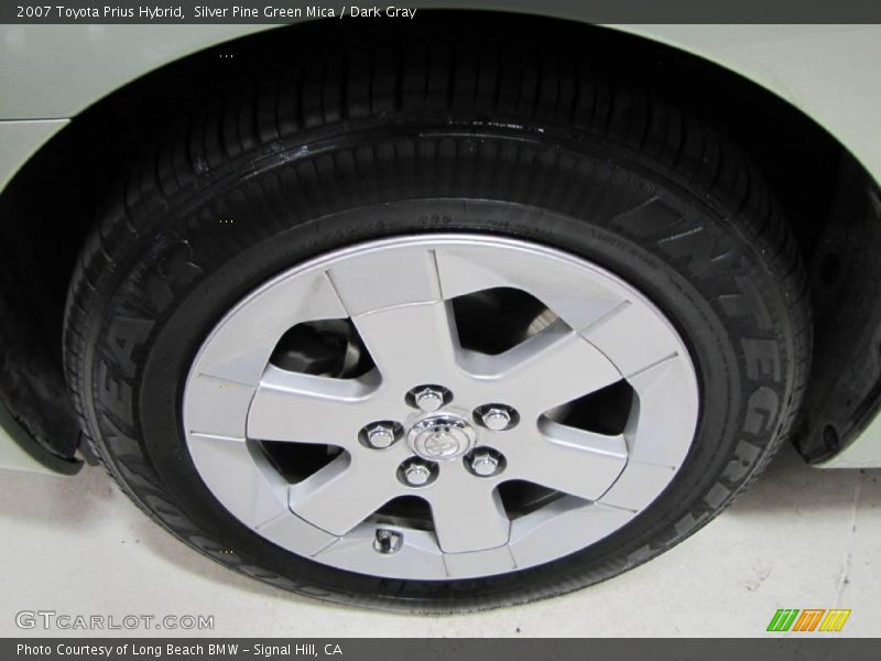 Silver Pine Green Mica / Dark Gray 2007 Toyota Prius Hybrid