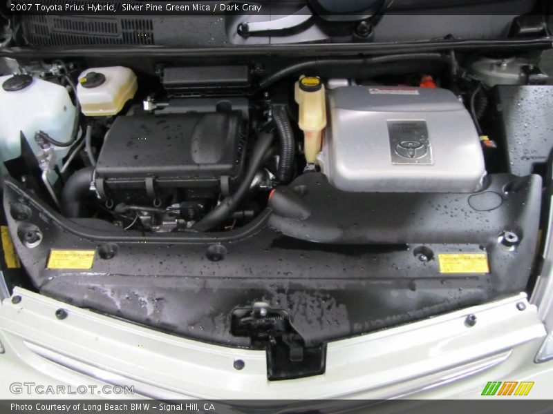 Silver Pine Green Mica / Dark Gray 2007 Toyota Prius Hybrid