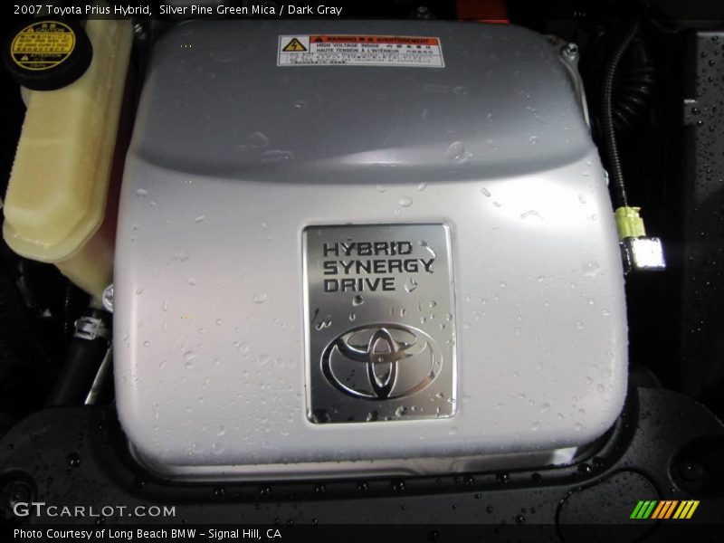 Silver Pine Green Mica / Dark Gray 2007 Toyota Prius Hybrid