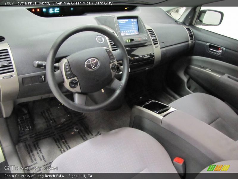 Silver Pine Green Mica / Dark Gray 2007 Toyota Prius Hybrid
