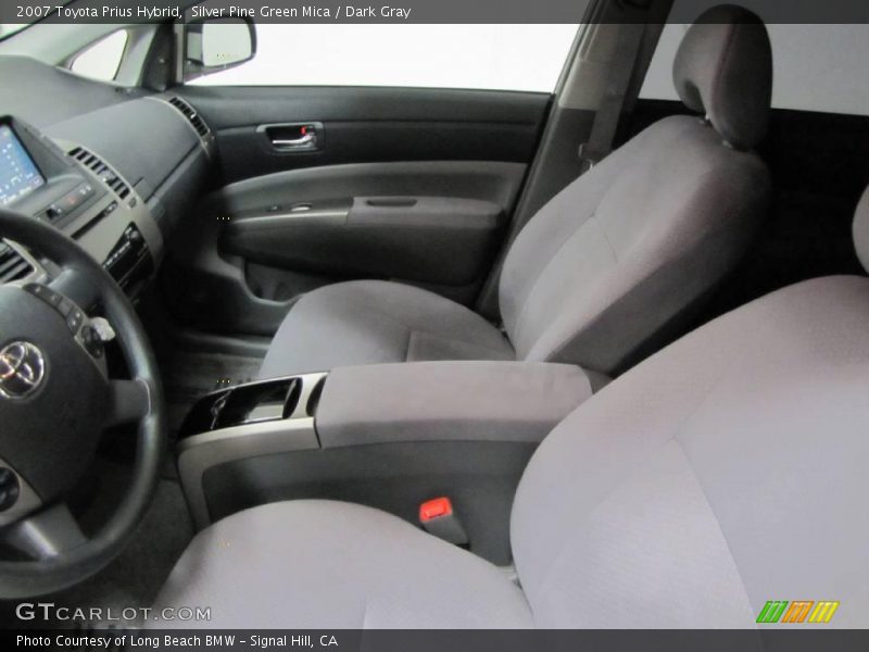 Silver Pine Green Mica / Dark Gray 2007 Toyota Prius Hybrid