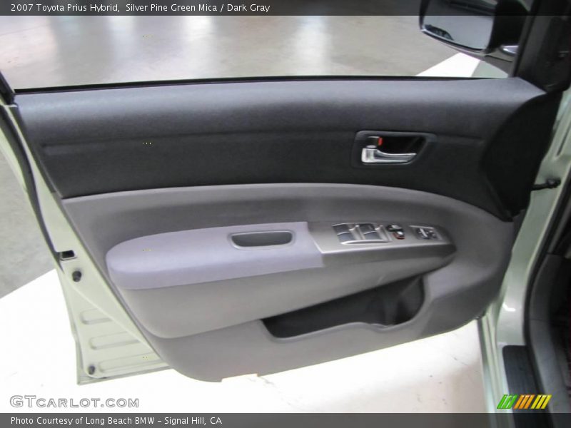Silver Pine Green Mica / Dark Gray 2007 Toyota Prius Hybrid