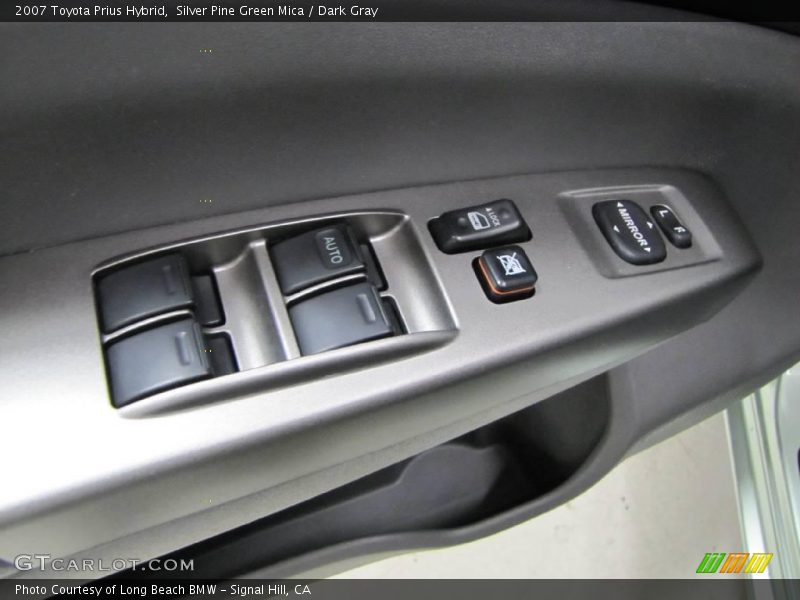Silver Pine Green Mica / Dark Gray 2007 Toyota Prius Hybrid