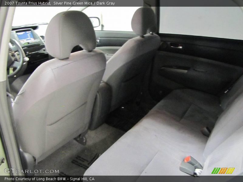 Silver Pine Green Mica / Dark Gray 2007 Toyota Prius Hybrid