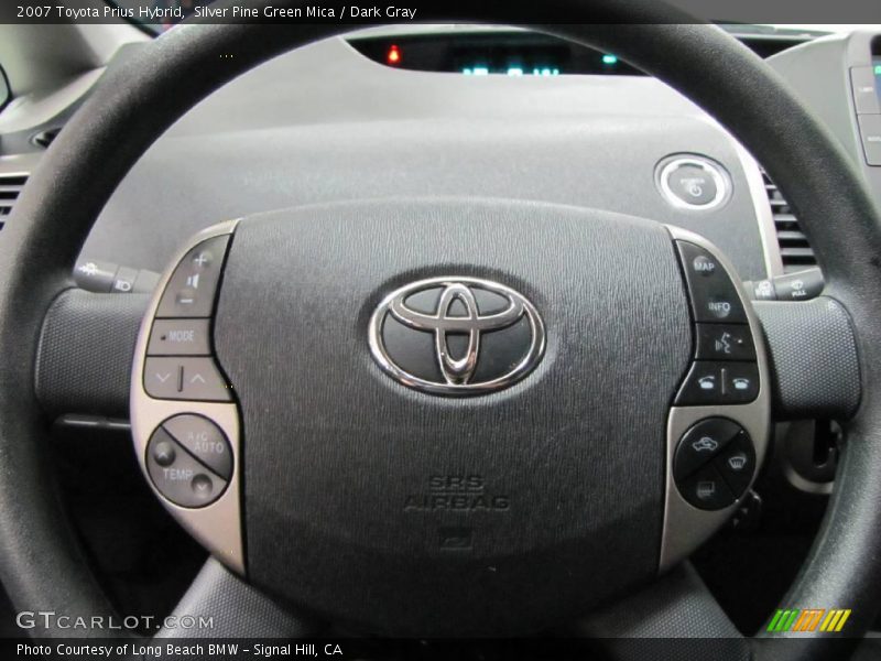 Silver Pine Green Mica / Dark Gray 2007 Toyota Prius Hybrid