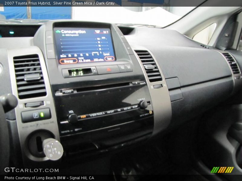 Silver Pine Green Mica / Dark Gray 2007 Toyota Prius Hybrid