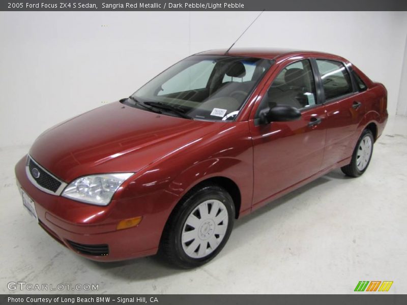 Sangria Red Metallic / Dark Pebble/Light Pebble 2005 Ford Focus ZX4 S Sedan