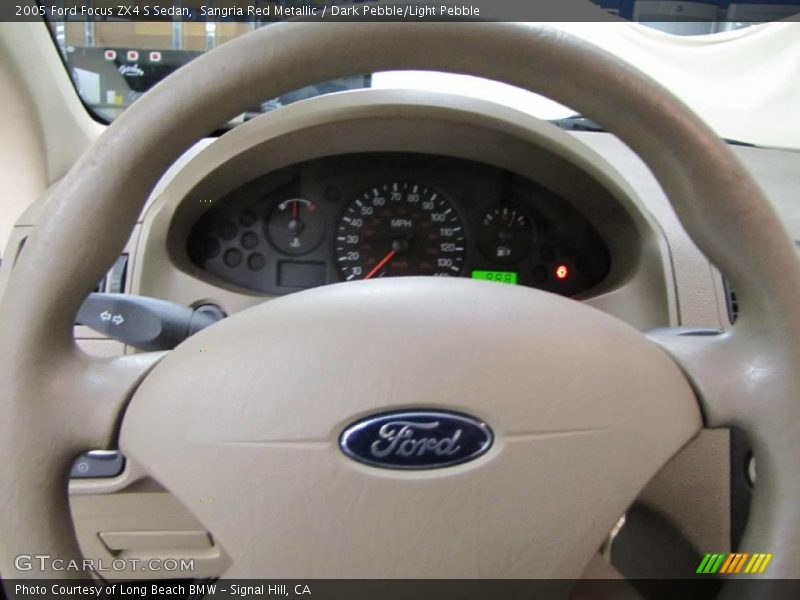 Sangria Red Metallic / Dark Pebble/Light Pebble 2005 Ford Focus ZX4 S Sedan