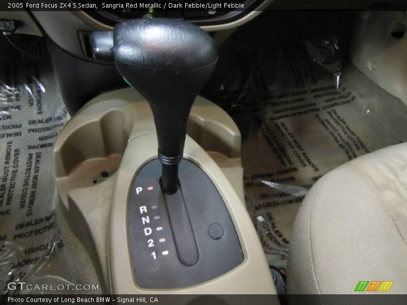 Sangria Red Metallic / Dark Pebble/Light Pebble 2005 Ford Focus ZX4 S Sedan