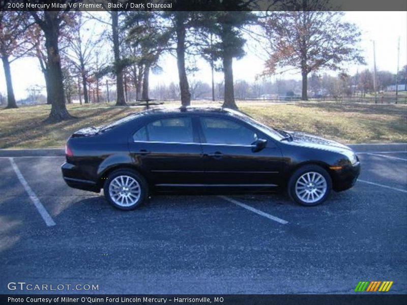 Black / Dark Charcoal 2006 Mercury Milan V6 Premier