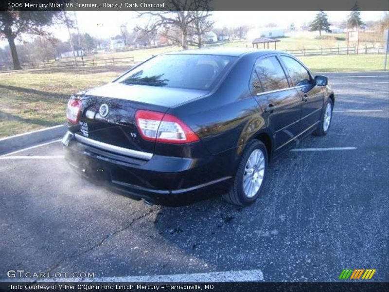 Black / Dark Charcoal 2006 Mercury Milan V6 Premier