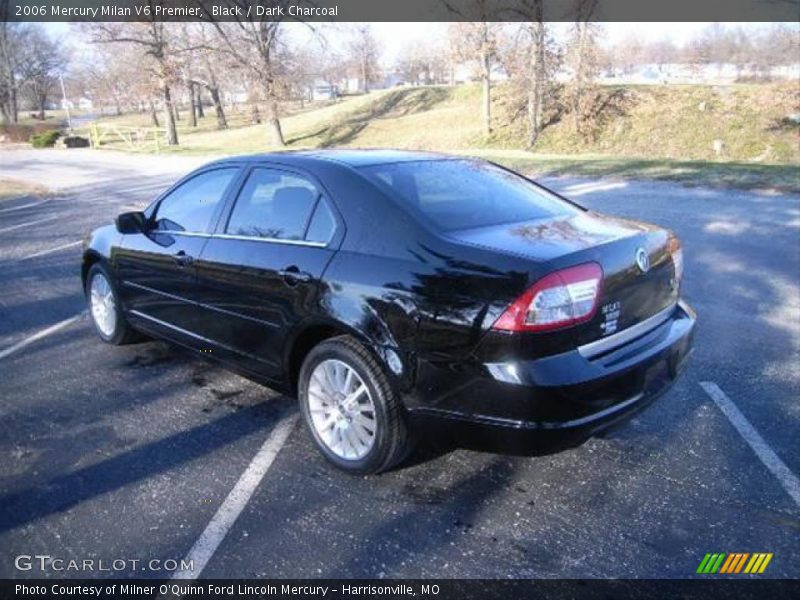 Black / Dark Charcoal 2006 Mercury Milan V6 Premier