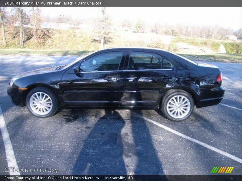 Black / Dark Charcoal 2006 Mercury Milan V6 Premier