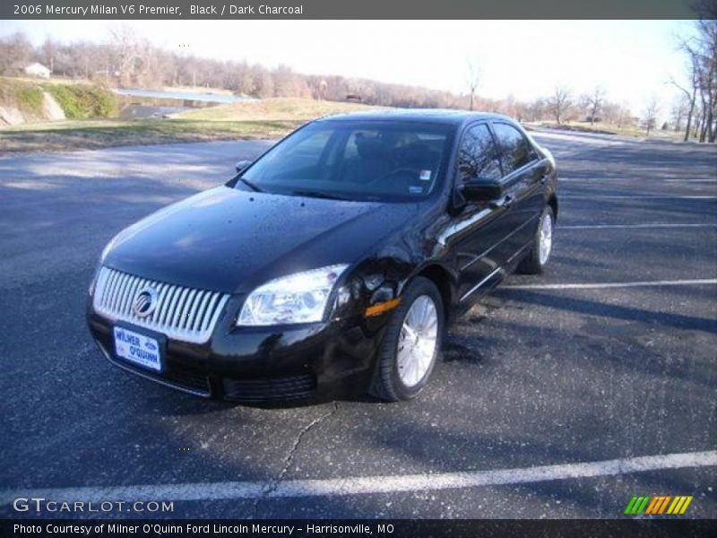 Black / Dark Charcoal 2006 Mercury Milan V6 Premier