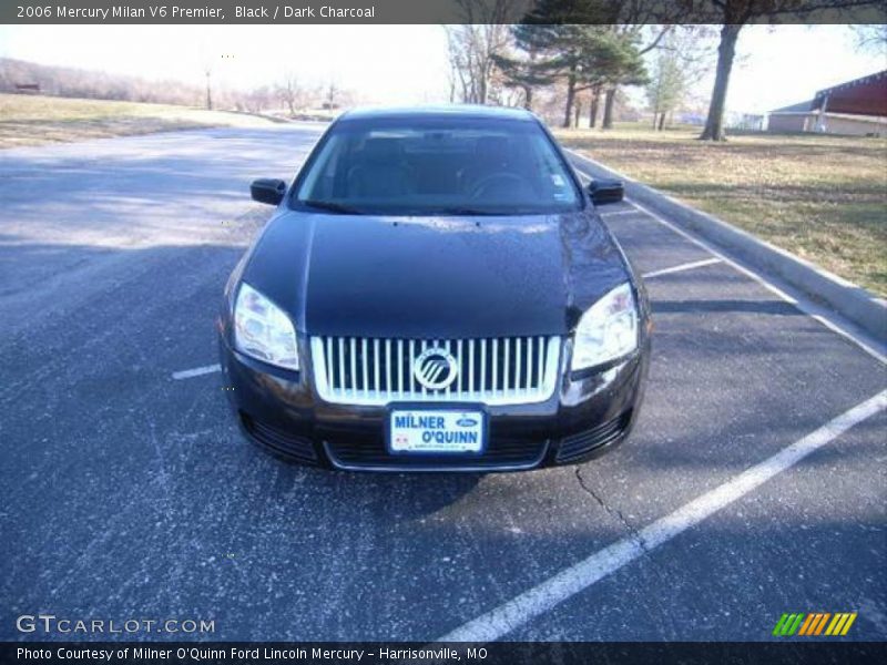 Black / Dark Charcoal 2006 Mercury Milan V6 Premier