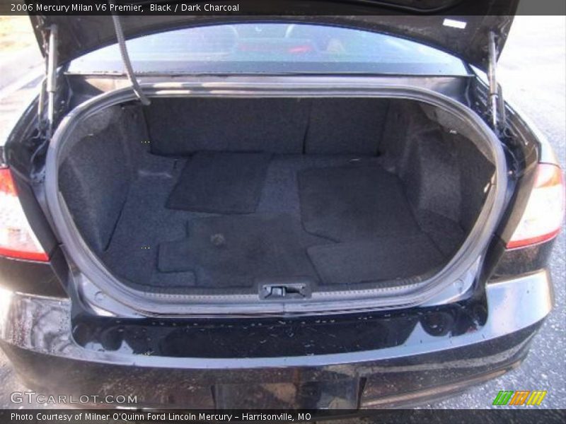 Black / Dark Charcoal 2006 Mercury Milan V6 Premier