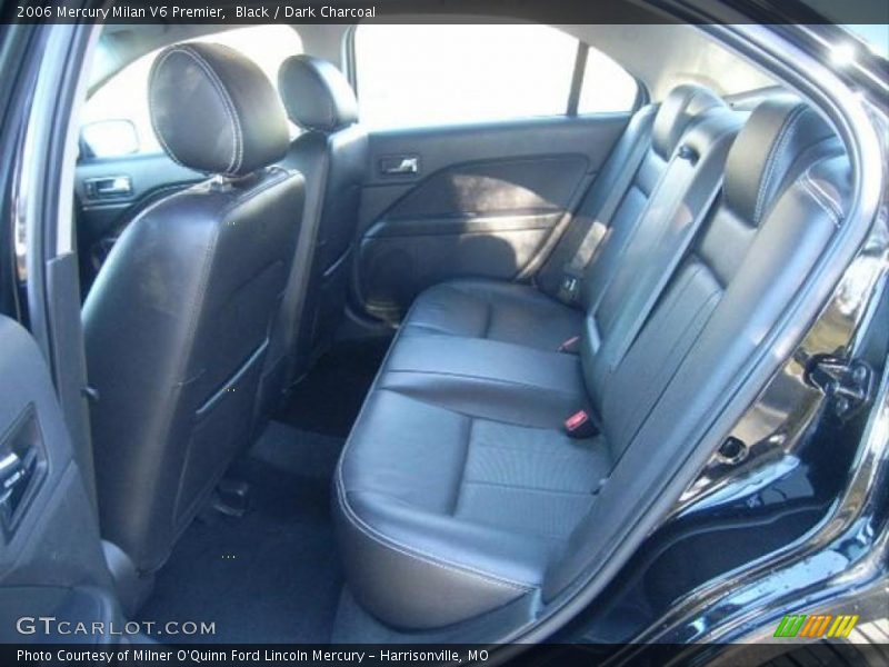 Black / Dark Charcoal 2006 Mercury Milan V6 Premier