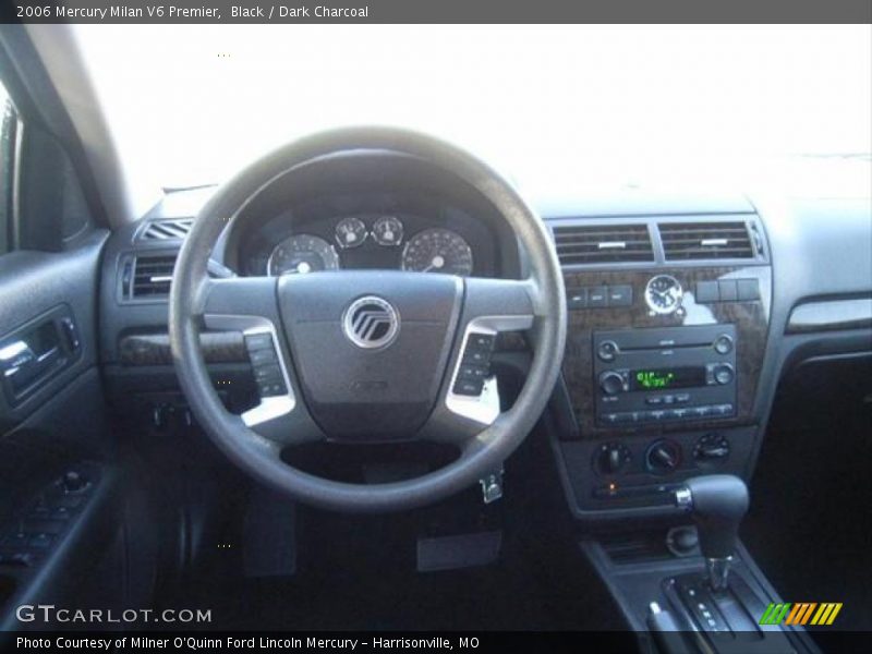 Black / Dark Charcoal 2006 Mercury Milan V6 Premier