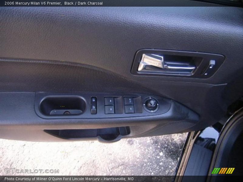 Black / Dark Charcoal 2006 Mercury Milan V6 Premier