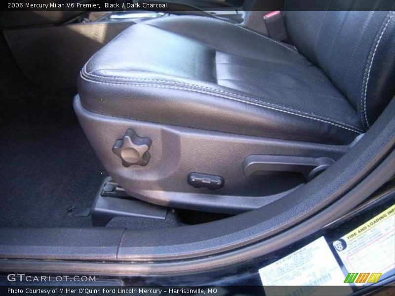 Black / Dark Charcoal 2006 Mercury Milan V6 Premier