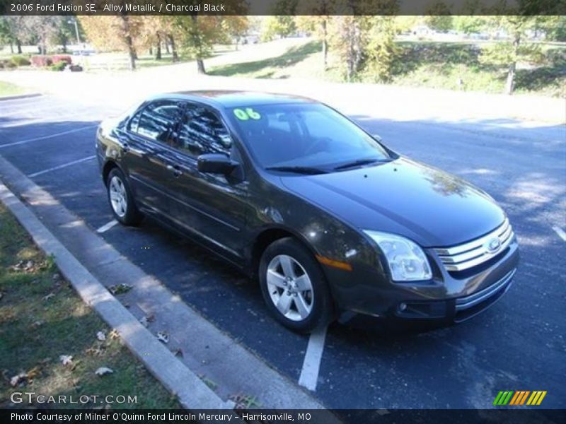 Alloy Metallic / Charcoal Black 2006 Ford Fusion SE