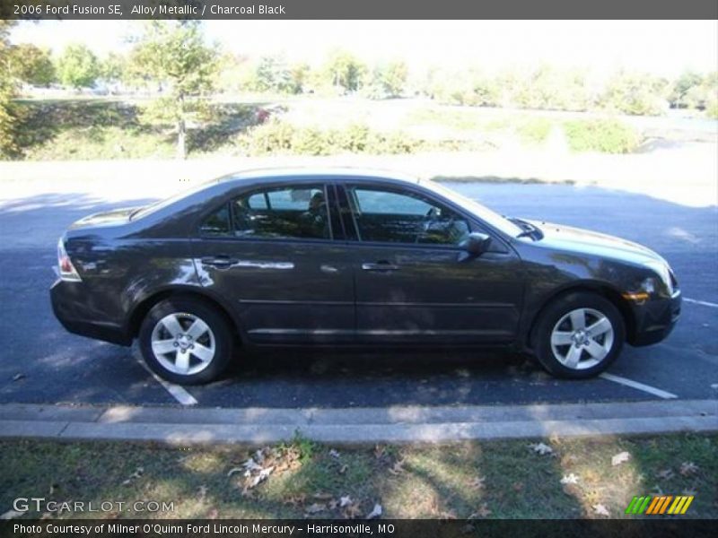 Alloy Metallic / Charcoal Black 2006 Ford Fusion SE
