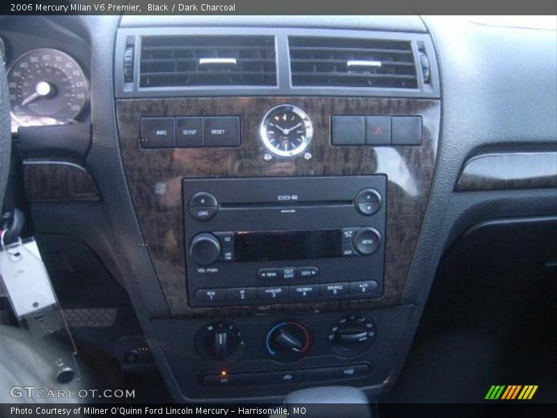 Black / Dark Charcoal 2006 Mercury Milan V6 Premier