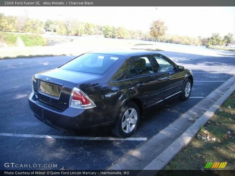 Alloy Metallic / Charcoal Black 2006 Ford Fusion SE