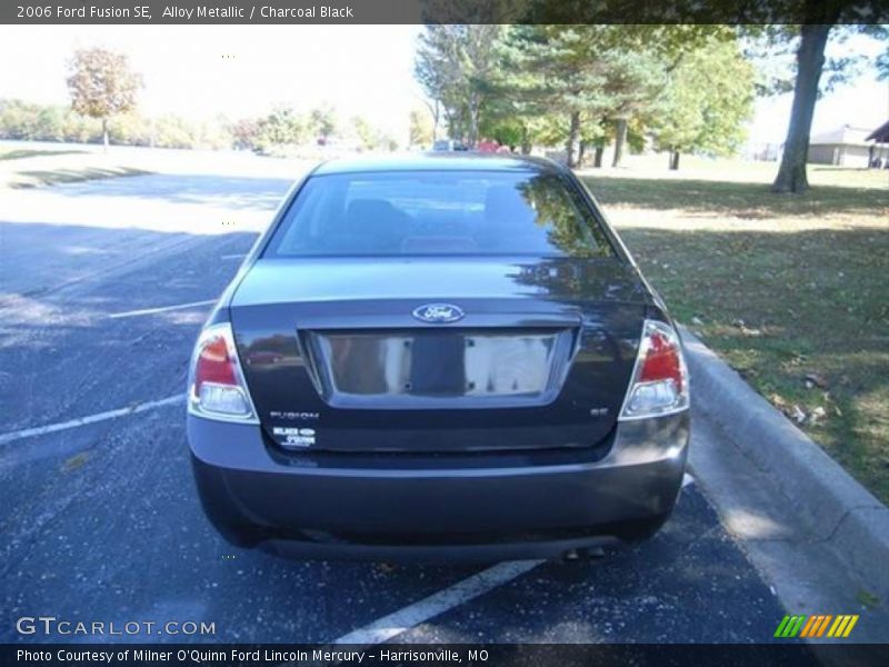 Alloy Metallic / Charcoal Black 2006 Ford Fusion SE