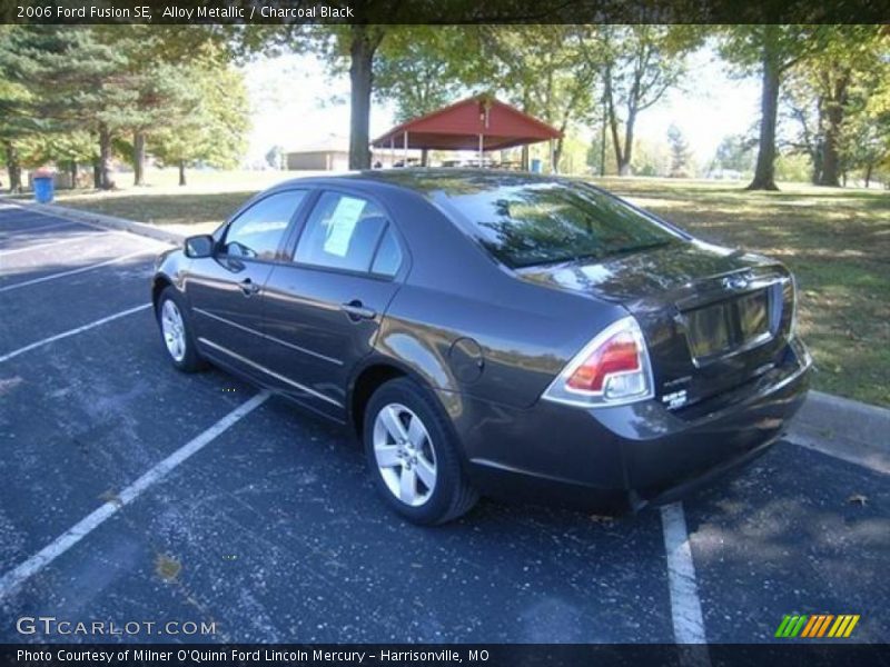 Alloy Metallic / Charcoal Black 2006 Ford Fusion SE
