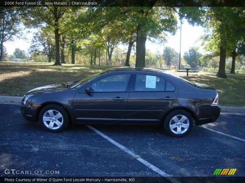 Alloy Metallic / Charcoal Black 2006 Ford Fusion SE